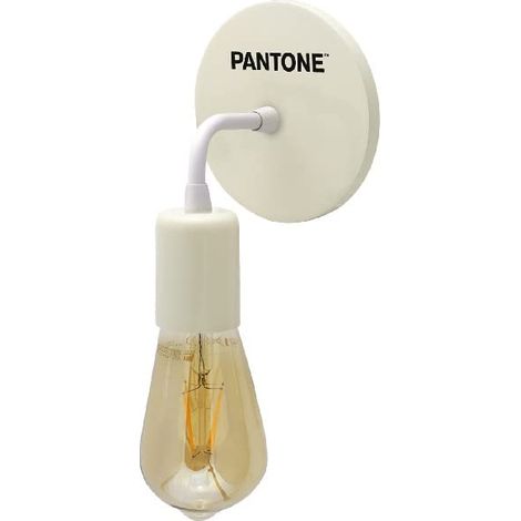 Lampe Murale Drop - Applique - Sable, Noir, Blanc en Métal, Bois, 12 X 12 X 17 cm, 1 X E27, Max 100W (1/4)