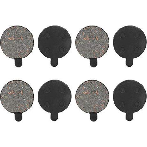 Plaquettes de Frein, 4 Paires de Plaquettes de Disque de Frein Semi Métalliques en Cuivre Rouge, Pièces de Résistance à l'usure à Faible Bruit Rechange pour Scooter électrique 10in (1/5)