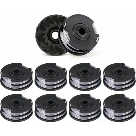 Lot de 10 bobines de fil de rechange pour coupe-bordure LIDL Parkside PRTA 20-Li A1, B2, C3, PRT 550 A1, A3, PRT 300 A1 (1/4)