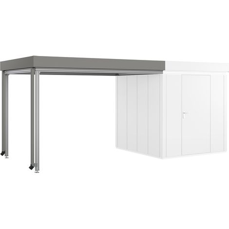 Hörmann Loungedach für "Juno" Gerätehäuser, graualuminium, 321 x 229 cm (1/5)