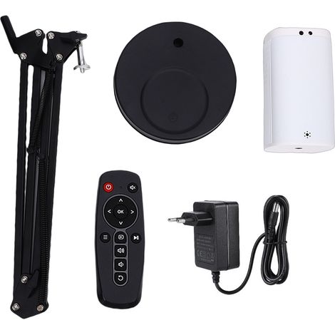 Projecteur d'art pour le traçage LED 1920x1080, sans fil USB, outil de dessin et d'esquisse intelligent avec support, pour bureau, mur ou toile, prise UE 100 à 240 V