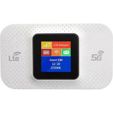 Routeur Wi-Fi 4G LTE H807Pro avec emplacement pour carte SIM, routeur/répéteur sans fil 150 Mbps, routeur mobile/point d'accès extérieur 3650 mAh (1/5)