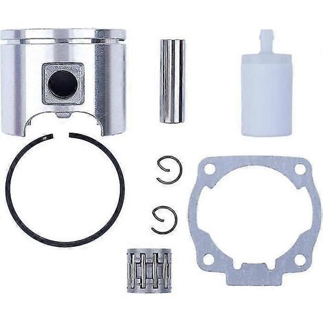 Kit piston 46 mm, axe d'injection, filtre à aiguille, roulement, compatible avec Husqvarna 51 et 55, Rancher EU1 et Jonred 2054-SY. (1/3)