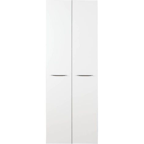 COPPIA ANTE COMPONIBILI PER LIBRERIA 'DISEGNO' cm. 37 x 1,8 x h.209 (singola anta) - bianche