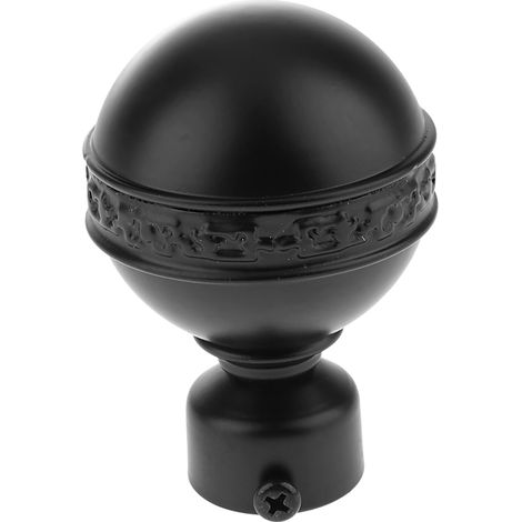 Chapeau de tringle à rideau en alliage d'aluminium de 28 mm (1/5)