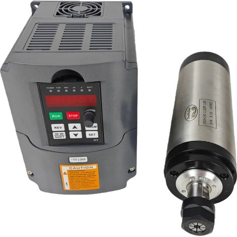 Kit mandrino CNC, potenza 2,2 kW, sistema di raffreddamento ad aria, Kit 2 (1/2)
