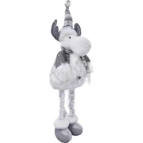 Décoration de Noël figurine extensible cerf de Noël, jouet à tirer pour cadeau de Noël (1/5)