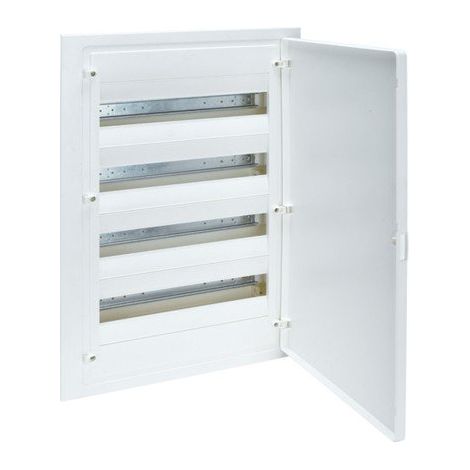 HAGER VF418PES  Quadro elettrico da incasso VF golf a 4 file 72 moduli bianco opaco+QC