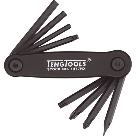 Jeu de clés tx 8pcs - étui Teng Tools 1477NX (1/4)