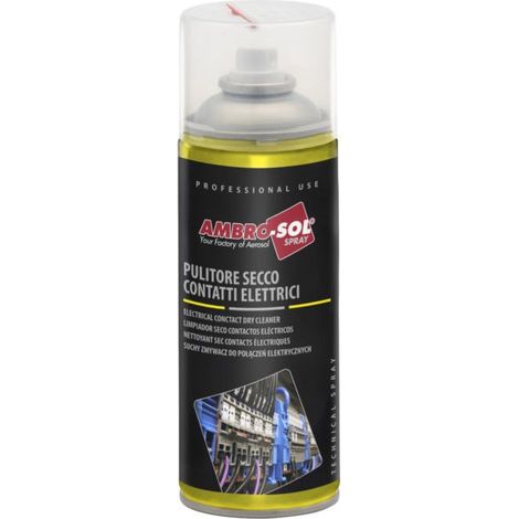 AMBRO-SOL LIMPIADOR SECO CONTACTOS ELECTRICO (SPRAY 400 ML.
