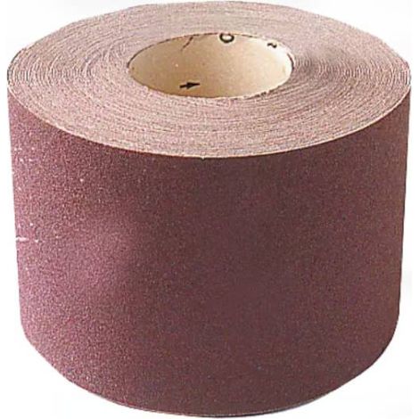 Rouleau Atelier Toile Corindon Souple 50 mm x L. 25 m - GR 100 - Pour Bois, Peinture, Vernis, Métal - Diamwood