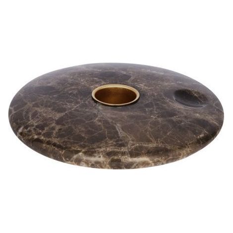 Portacandele The Chamber Uyuni Lighting 11,6X2CM Marrone – UL-30323