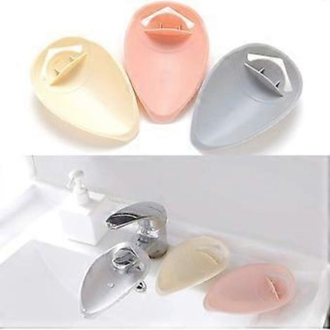 Rallonge de robinet d'évier 3 pouces, rallonge de robinet pour enfant, rallonge de robinet en plastique, rallonge de poignée d'évier pour enfants et bébés, évier de salle de bain ou de cuisine (broche