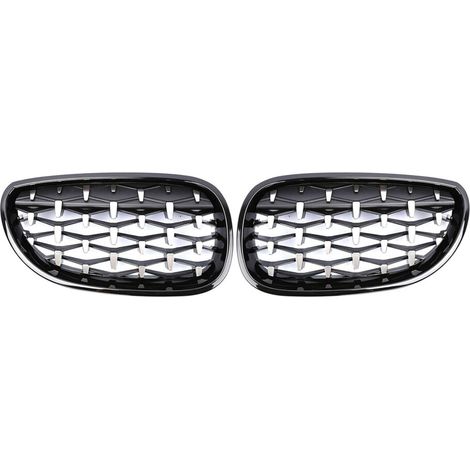 Diamantgrill für die Frontstoßstange des Meteore-Modells (2003-2010): Passend für E60, E61, 5er-Reihe, 550I, 535I, M5.