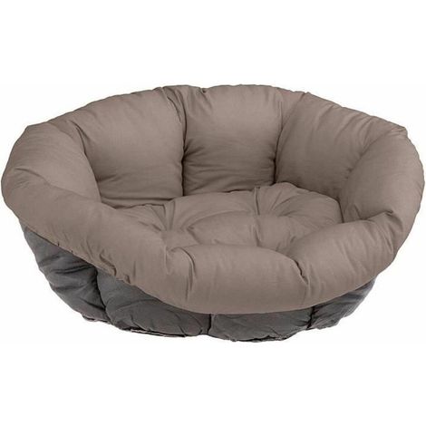 Ferplast Siesta cojín negro y blanco talla L confortable