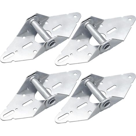 Garage Door Hinge, Garage Door Hinges 1 with Galvanized Finish, Residential/Light Commercial Garage Door Replacement, 14-Gauge Steel 1, 4 Packs