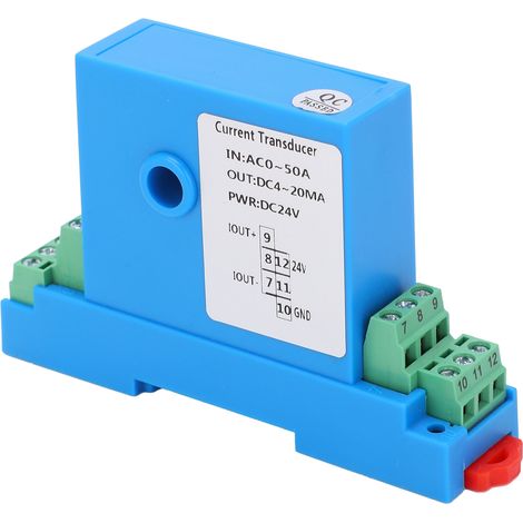Gleichstrom-4-20 mA Wechselstrom-Umsetzer, Wechselstrom-0-50 A Stromverteilungs-Steuerstromwandler (1/5)