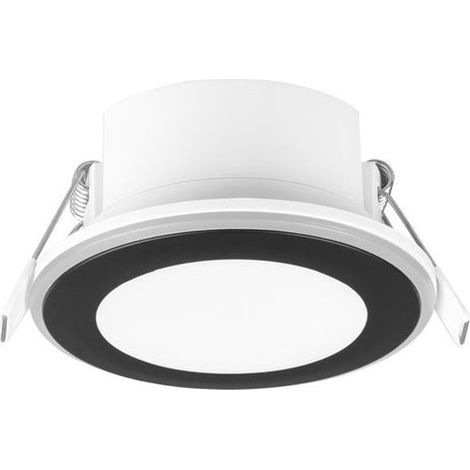 Faretto da Interno a led in Plastica Nero Opaco
