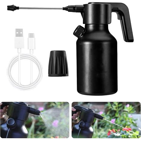 Rechargeable Electric Sprayer, Pressure Sprayer, Electric Garden Sprayers with Adjustable Nozzle for Plants, Cleaning, Car (1/3)