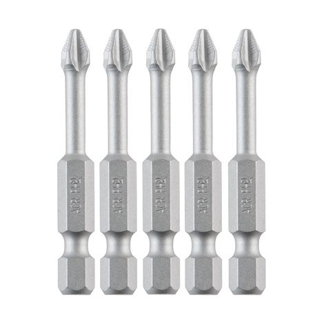 Dewalt – Embout pour visseuse Phillips PH2 – Métal – Lot de 5 – Pour vissage rapide en série – Compatible avec vis à tête fraisée
