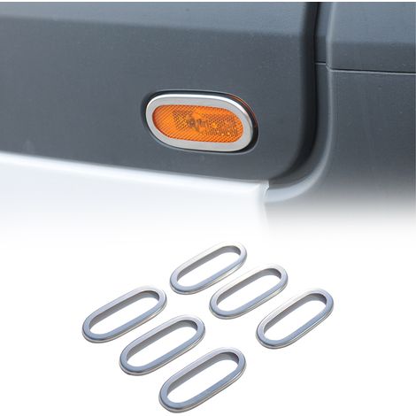 OMAC Cadre Garniture de Feu réflécteur pour Mercedes Sprinter W906 2006-2018 inox 6x (1/5)