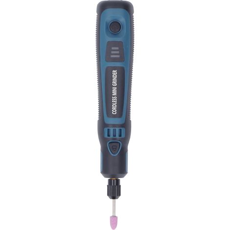 Akku-Rotationswerkzeug-Set 3,6 V Mini-Elektro 15000 U/min 3-stufige Geschwindigkeitsregelung Wiederaufladbar zum Schleifen und Gravieren Blau (1/5)