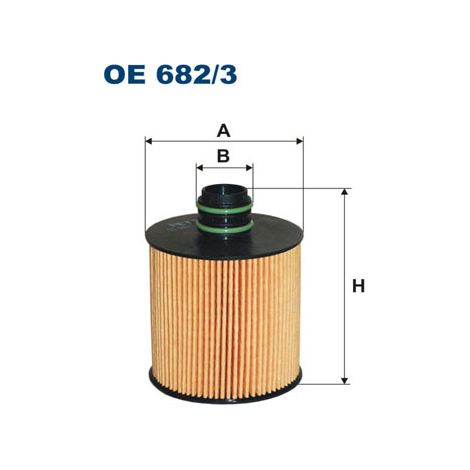 Filtro de aceite FIL OE 682/3