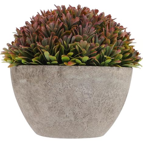 Pot de fleurs artificiel petit pot de fleurs artificiel en