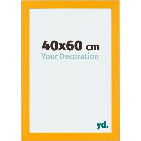 yd. - Cadre photo 40x60 - Jaune - MDF - Mura (1/5)