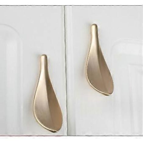Entraxe 32 mm, Poignée de porte de meuble de cuisine, Poignée de meuble, Bouton de porte, Bouton de meuble doré, Lot de 2, Rénovation de porte et tiroir de meuble de cuisine (1/5)
