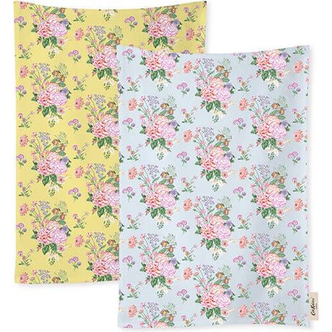 Cath Kidston Floral Fields Set of 2 Tea Towels