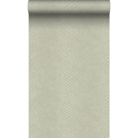 papier peint peau de serpent gris pâle - Origin Wallcoverings (1/5)