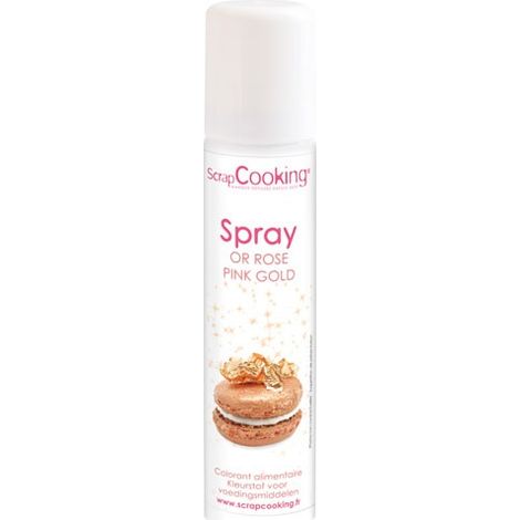 Spray de color 75 ml - Oro rosa - Scrapcooking