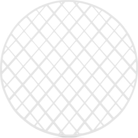 Runde Spülbeckenmatte, weiß, Schutzunterlage für Spülbecken, 32,5 cm