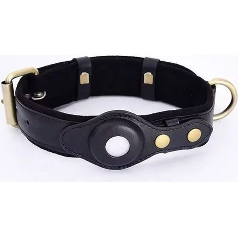 Filiyano-Collier pour chien Airtag Winter L - Noir