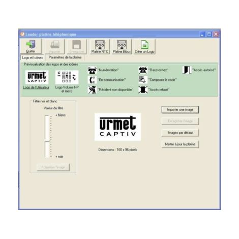 Kit de chargement logemento sur dbg URMET 500181 (1/2)