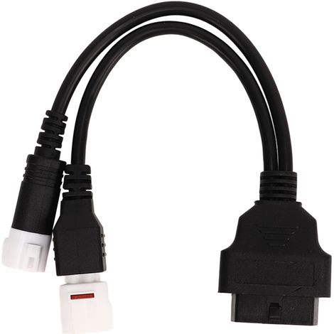 Ortviai Câble Adaptateur OBD2 Moto Yamaha 3 broches + 4 broches pour MT07/MT09/MT10/XSR 900 – Plug & Play (1/5)