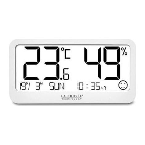 Station de température et d'hygrométrie La Crosse Technology WT136-WHI (1/5)