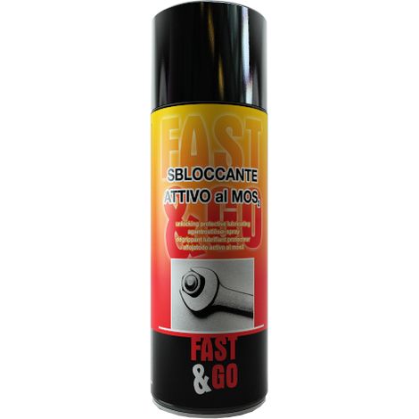 Huile de dA verrouillage Fast & Go Spray 400 ml Lubrifiant antirouille MOS2