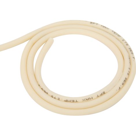 Tube de pompe péristaltique 1,6 x 3,2 mm, longueur 1 m, -60 à 275 °F, tube en silicone pour le remplissage et les tests en laboratoire (1/5)