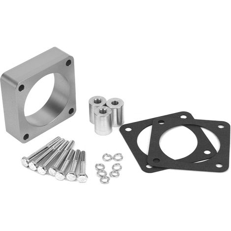 CNC-gefräster Drosselklappen-Distanzring-Satz aus Aluminiumlegierung, kompatibel mit Jeep Wrangler/Cherokee/Grand Cherokee (1/5)