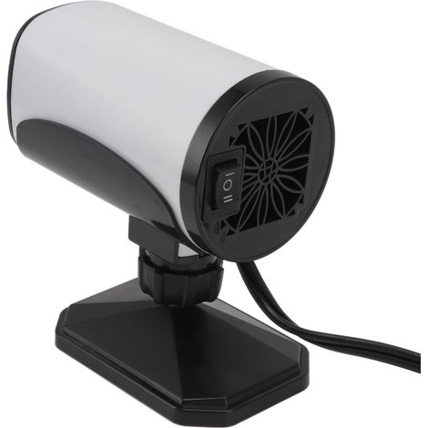 Schwarze, zweistufige Auto-Heiz- und Klimaanlage mit Schnellheiz- und -kühlfunktion sowie Scheibenenteiser, 150 Watt, 24 Volt, weiß (1/5)
