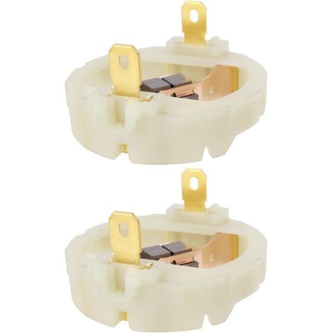 Balais de charbon pour moteur rotatif + support – Lot de 2 pièces compatibles modèles 895, 875, 887 – Pour clés à visser sans fil