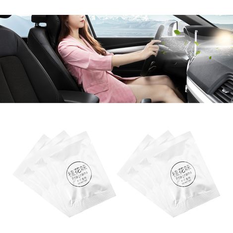 [Recambios de fragancia para clips de ventilador] – Tabletas de PE de 10 g – 6 recambios de osmanto para clips de coche (1/5)