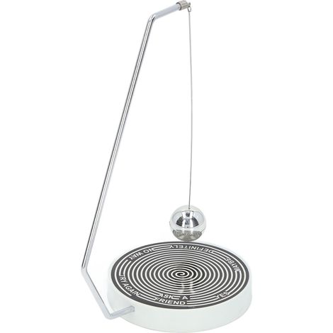 Sphère Magnétique Lévitation pour Bureau et Décoration Intérieure - Moderne Noir et Blanc (1/5)