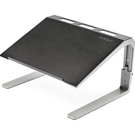 StarTech.com LTSTND Support de livres Supports de Laptop Noir, Argent 43,2 cm (17")
