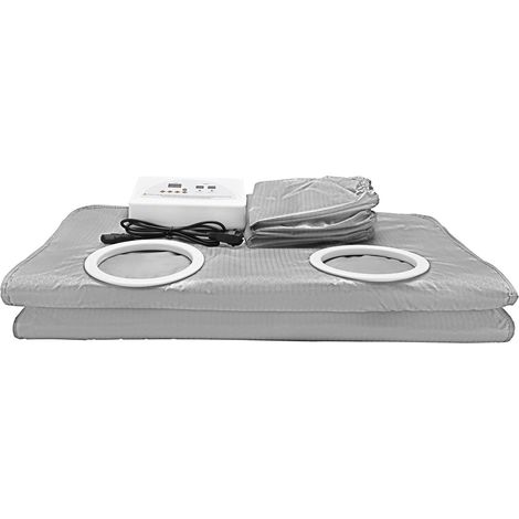 Kit de sauna portatif Couverture de sauna avec manches, couverture de sauna thermique numérique for la perte de poids et fitness (avec 2 manches) Tente de sauna personnelle pour spa à domicile ( Color (1/5)