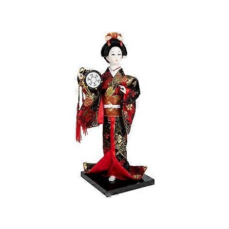 Décoration de poupée geisha en kimono pour restaurant, bureau à domicile, poupée japonaise