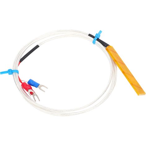 Sonde de température étanche PT100, capteur thermistance avec câble adhésif 3m pour mesure de température (1/5)