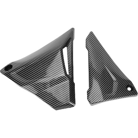 1 paire de couvercles de batterie latéraux de moto 46638523156 gauche droite de remplacement pour R1200GS-K50 R1200GS Adventure-K51 R1250GS-K50 R1250GS style fibre de carbone (1/5)